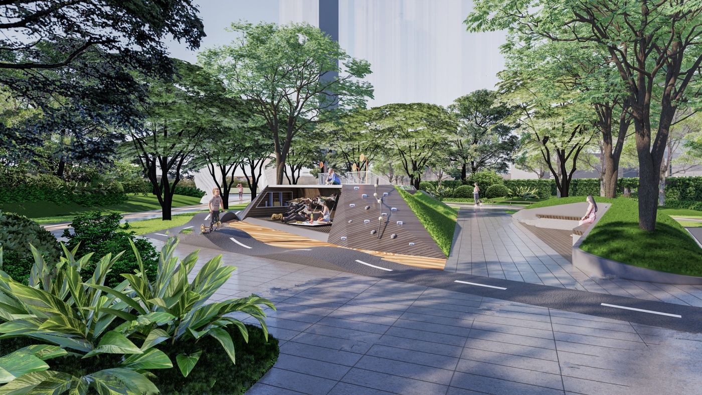 武汉城建电建滨江云城效果图