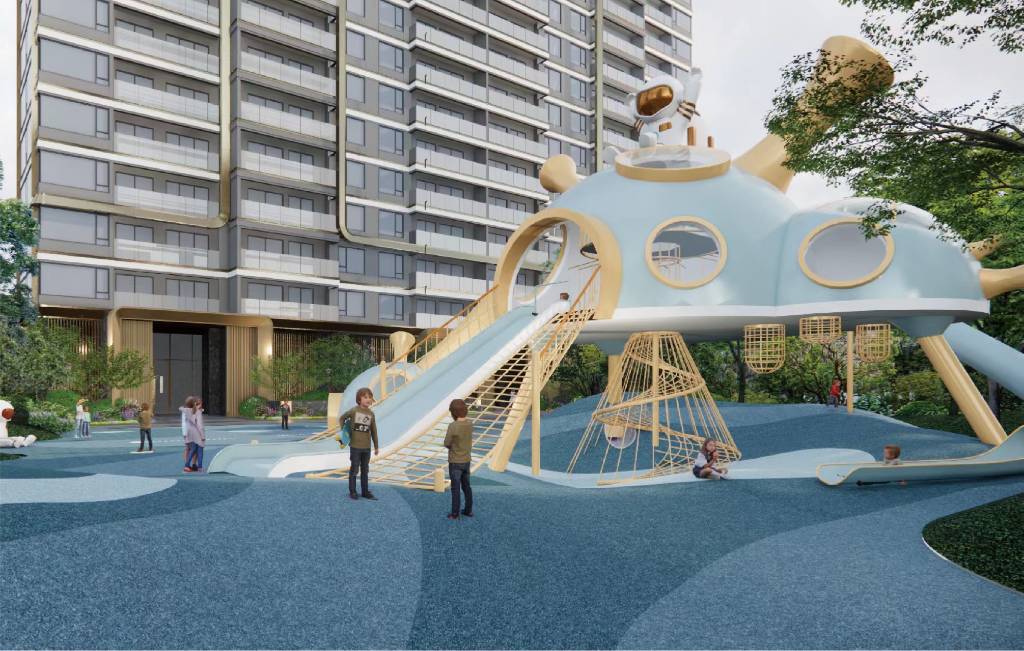 能建青誉府效果图图片