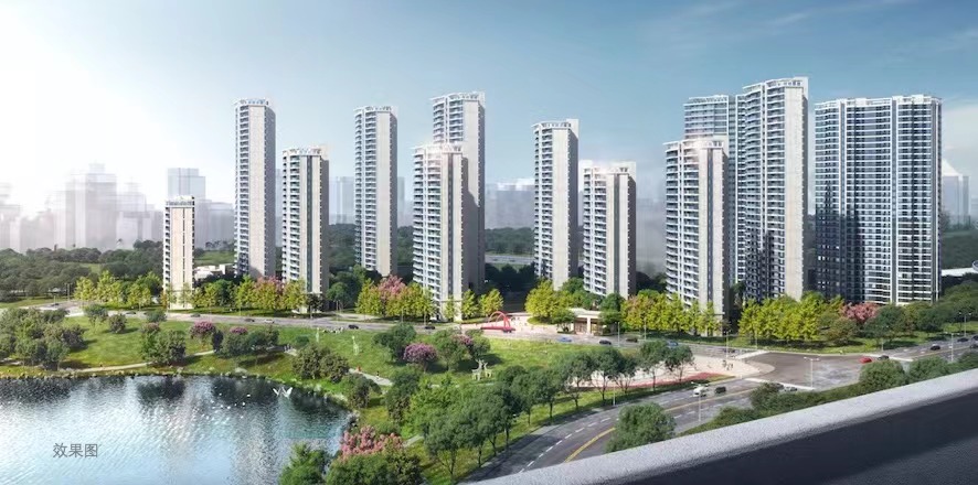 中铁阅湖郡效果图