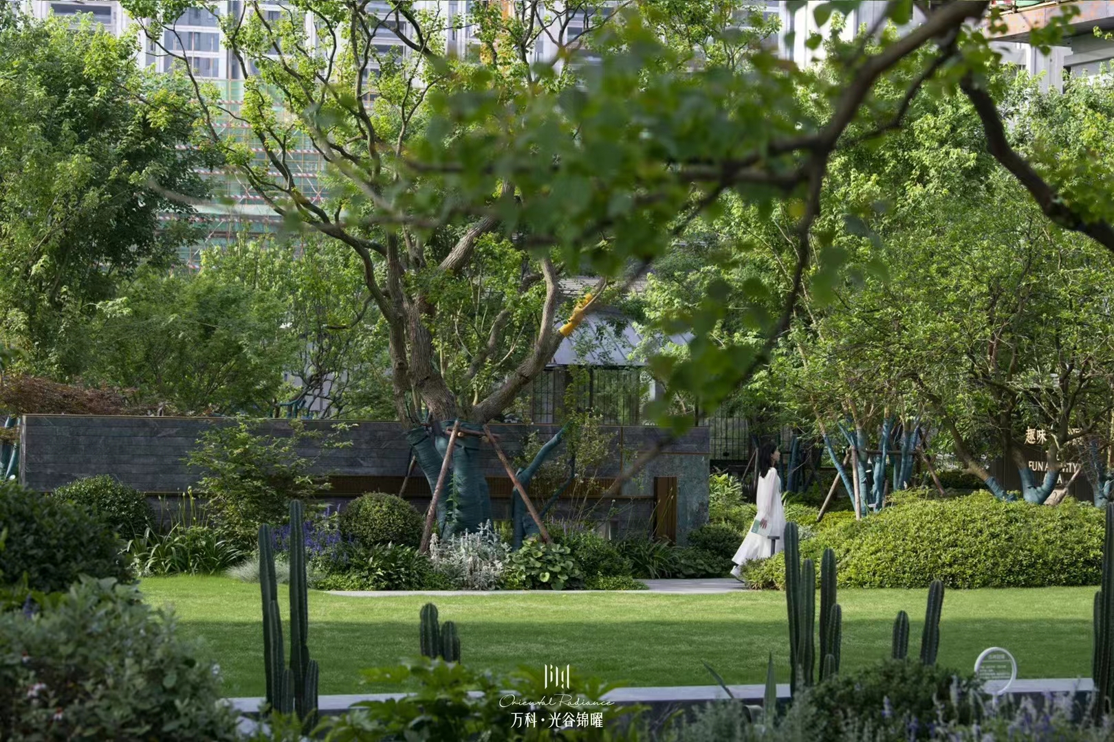 万科光谷锦上实景图