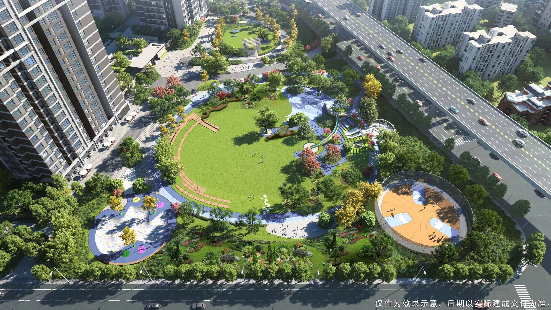 万科公园5号效果图图片