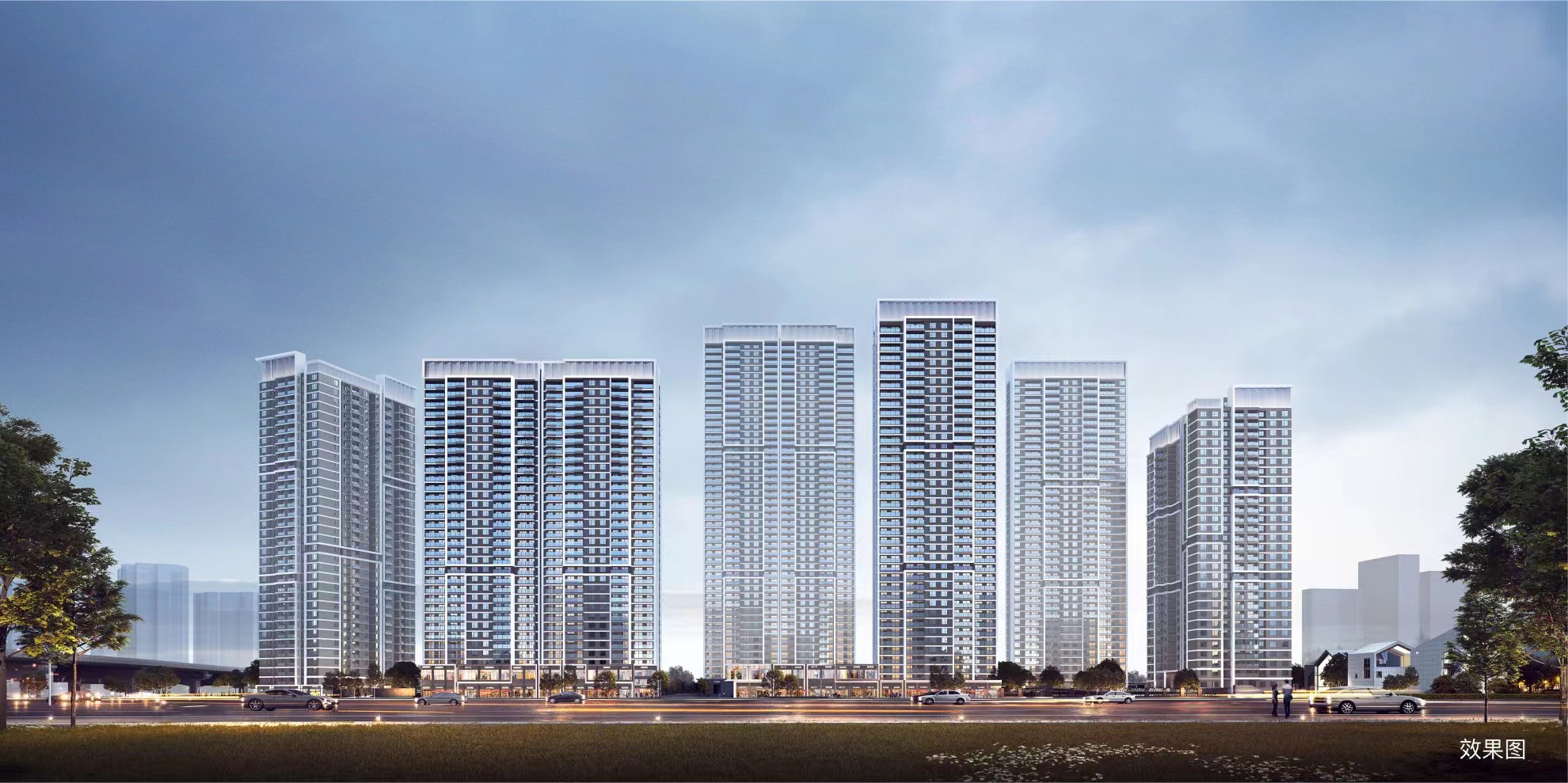 万科公园5号效果图图片