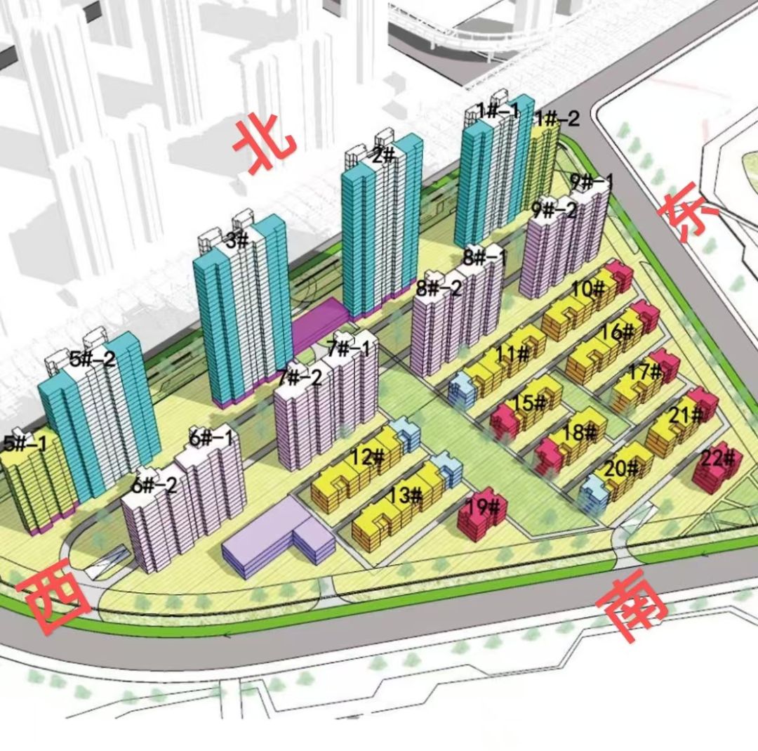 中国铁建.花语汀澜效果图
