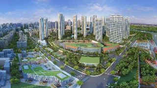 地铁时代云上城效果图