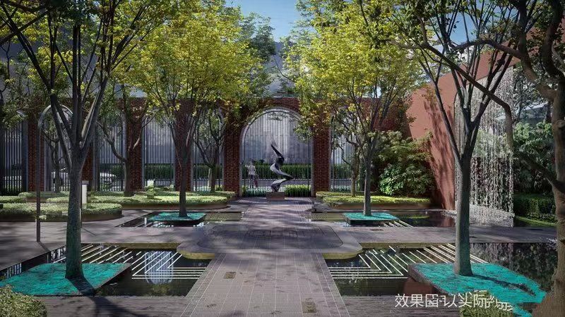 电建地产.汉口公馆实景图