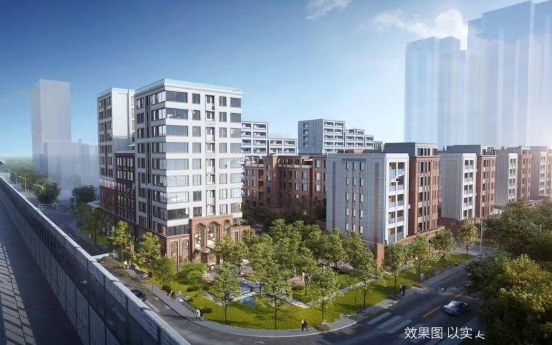 电建地产.汉口公馆实景图