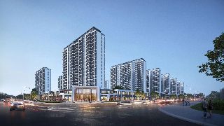 中铁逸景湾效果图