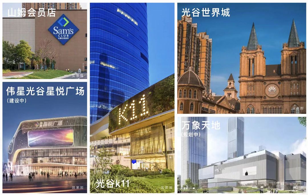 华润置地光谷中央公园配套图