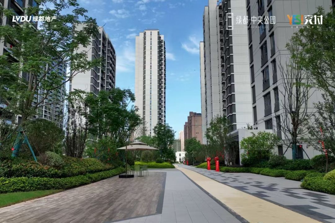 绿都.中央公园效果图图片