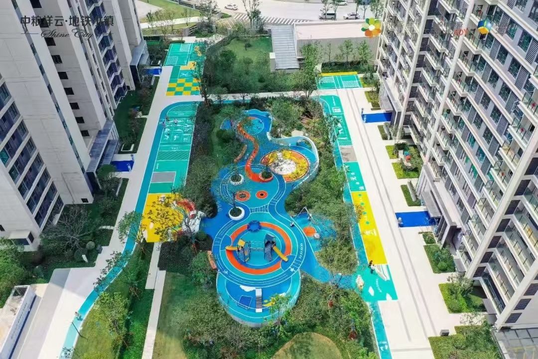中粮祥云地铁小镇效果图图片