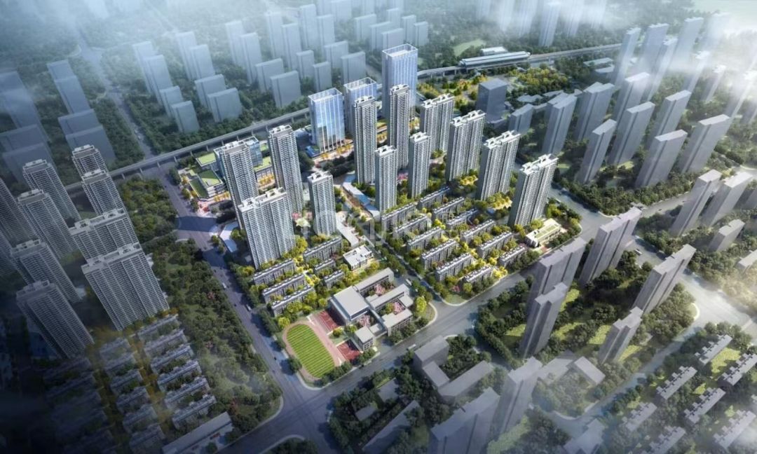 中粮祥云地铁小镇效果图图片