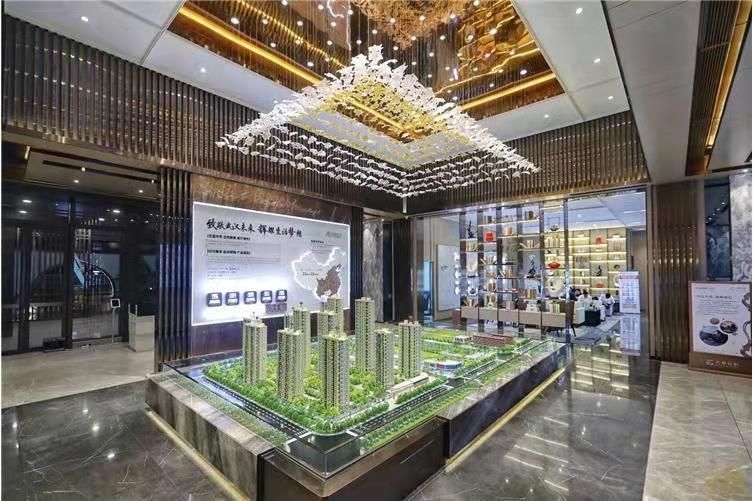 金辉江樾云著实景图