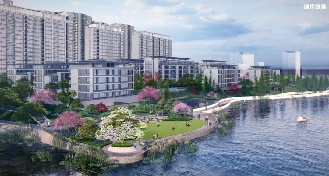 武汉城建雲栖湖岸效果图图片