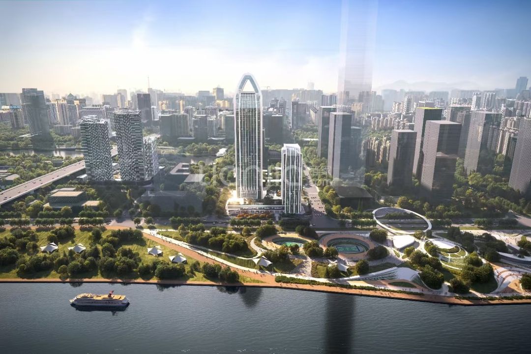 国铁城投.国樾滨江效果图图片