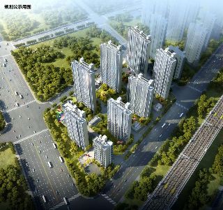 中国铁建.花语天著效果图
