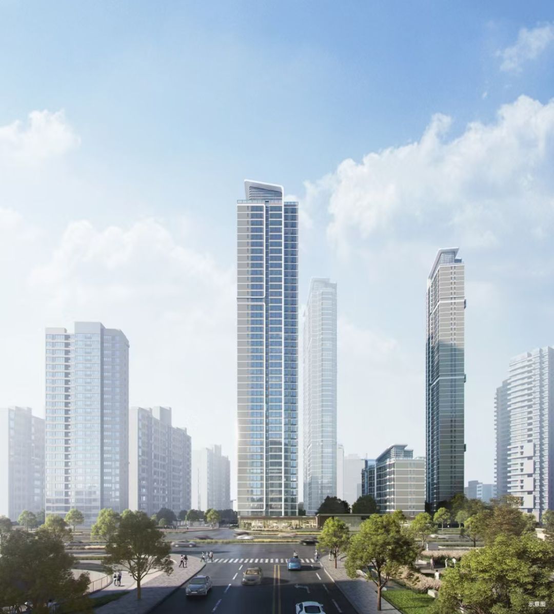 武汉城建中央云城效果图