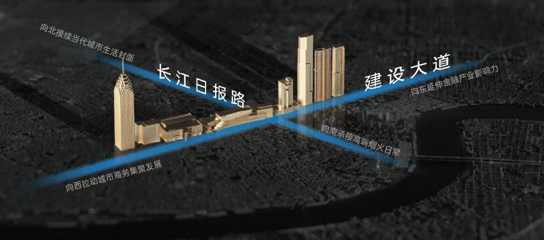 武汉城建中央雲璟位置交通图
