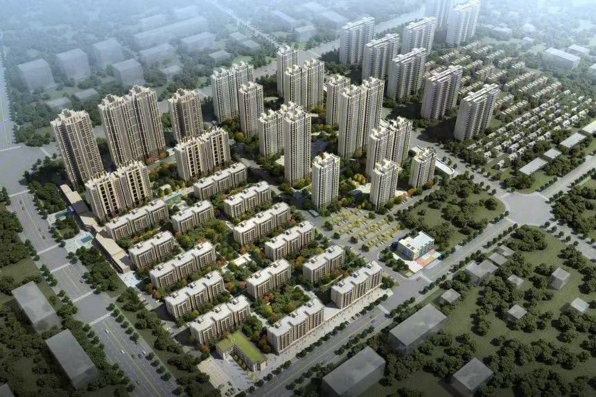 电建洺悦华府效果图图片