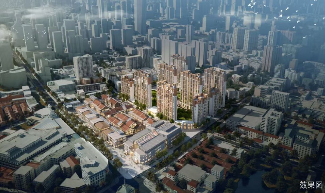 武汉城建.楚宝里效果图图片