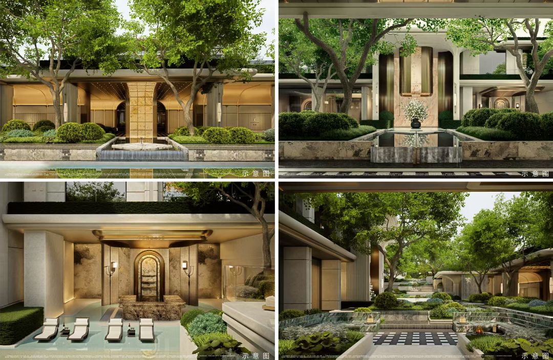 光谷地产.金地铂翠效果图