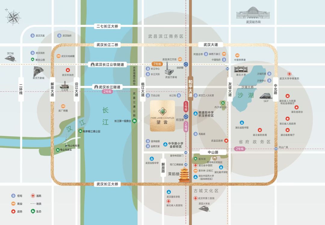 华润置地.望雲位置交通图