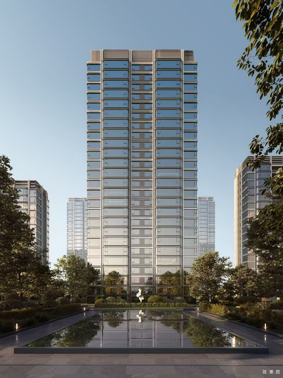 长投万科东合映象效果图