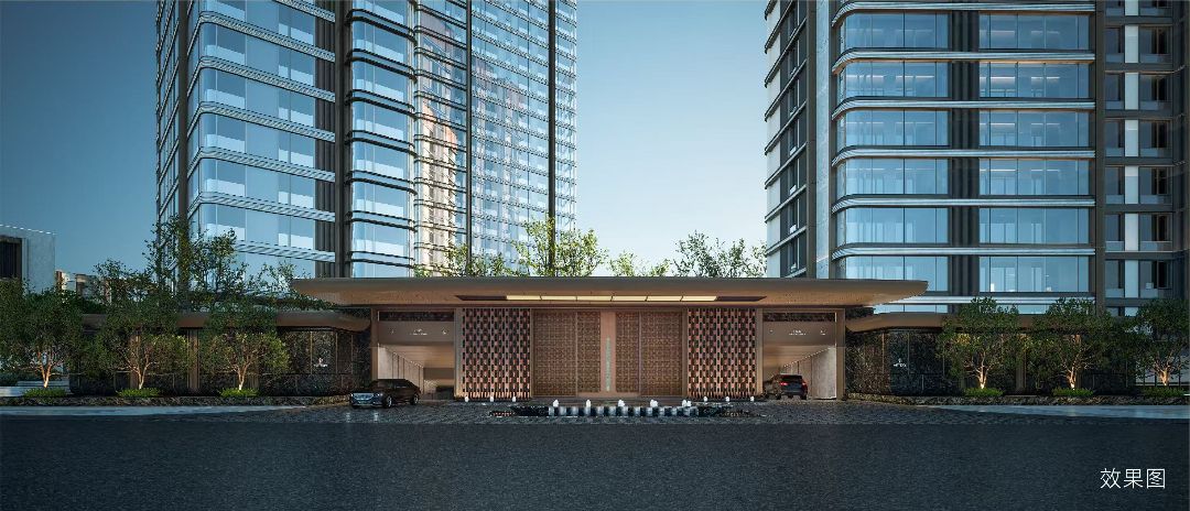 华发外摊玺效果图