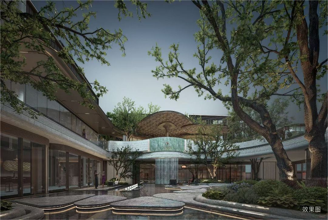 华发外摊玺效果图