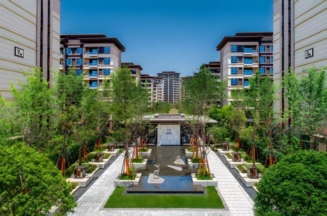 北辰蔚蓝城市实景图