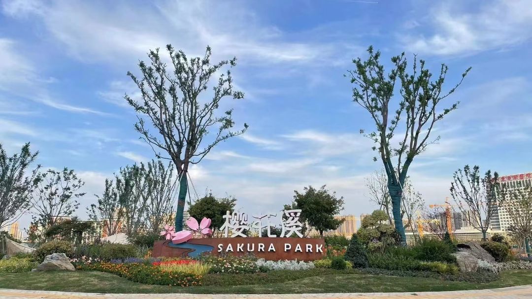 武汉.湖畔春风实景图