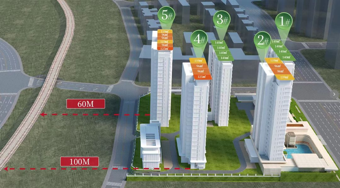 金地知音乐府效果图