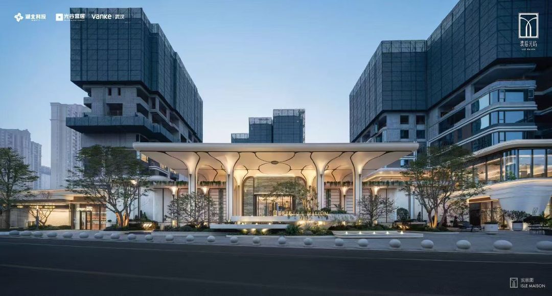 万科璞拾光屿实景图