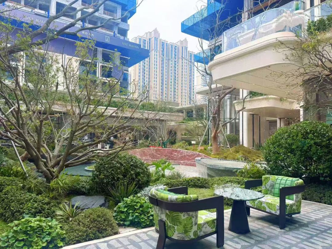 万科璞拾光屿实景图