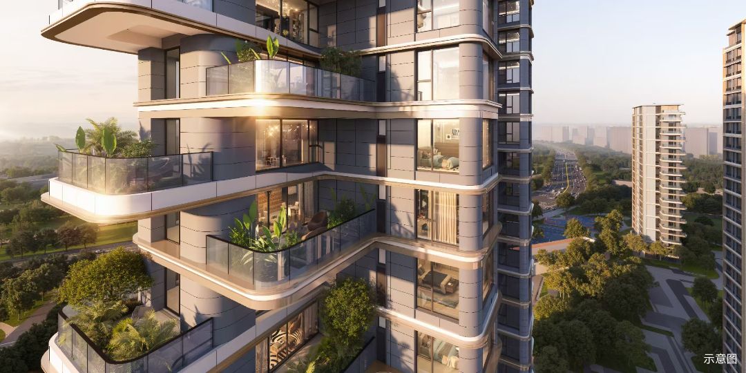 珞喻首府效果图图片